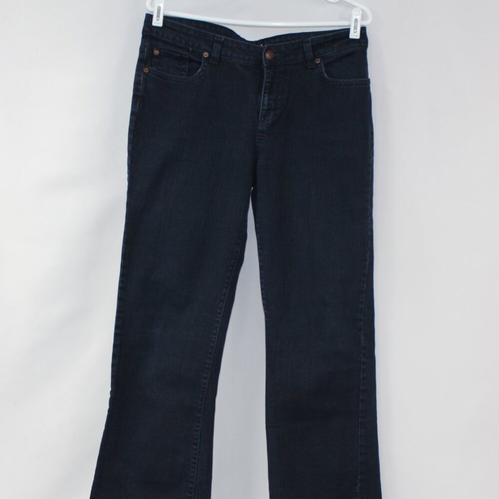 Bitten by‎ Sarah Jessica Parker Vintage Dark Blue Jeans Size 10 Long - Picture 5 of 6